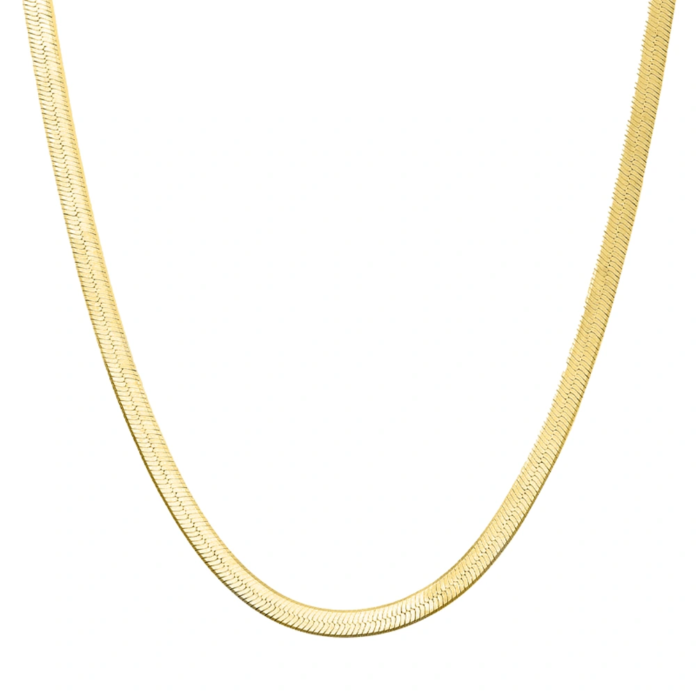 herringbone-gold-chian-23 خرید زنجیر طلای هرینگبون