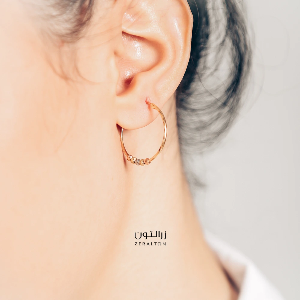 گوشواره حلقه ای البرنادو کم اجرت