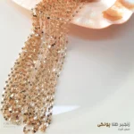 خرید زنجیر سبک و ظریف طلا مدل پولکی استار