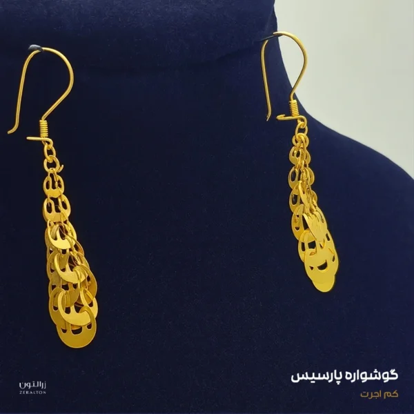 قیمت خرید گوشواره طلا دخترانه
